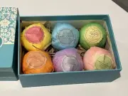 Natural Spa Bath Bombs Boxed Set Of 6 Aromatherapy All Natural
