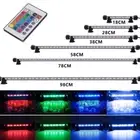 RGB Aquarium Light Fish Tank LED Bar Lamp Submersible Waterproof Full Spectrum