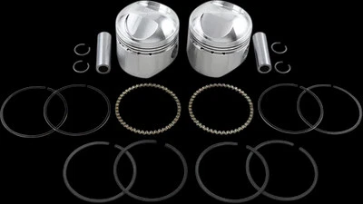 Wiseco HP Piston Kit 3.477in 9.0:1 Harley Electra Glide 65-80