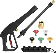 Pressure Washer Spray Gun, for Ryobi Pressure Washer Gun, with Jet Wand and 5 Spray Nozzles