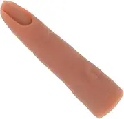 DRESSOOS Bendable Silicone Practice Hand Model Fake Fingers for Nail Art Training Portable Mannequin Finger Lifelike Joints