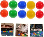 ibasenice 20pcs Bingo Vending Machine Game Colorful Raffle for Play and Party Smooth Material Lightweight Easy to Recognize Great for Activities