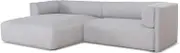 Mullen Left Chaise Sofa - Grey