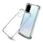 Clear Shockproof TPU Flexible Case for Galaxy S20 Ultra / S21 Ultra / S22 Ultra