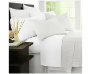 Kingtex 2000 Thread Count Bamboo Cooling Sheet Set White