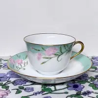 在飛比找Yahoo!奇摩拍賣優惠-日本皇室御用瓷器 大倉陶園OKURA清新康乃馨 咖啡杯 紅茶