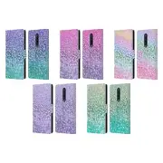 OFFICIAL MONIKA STRIGEL GLITTER COLLECTION LEATHER BOOK CASE FOR BLACKBERRY
