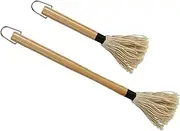 Garneck BBQ Basting Brush Set 2 Cotton Mops for Sauce Oil BBQ Tools for Outdoor Grilling Indoor Cooking