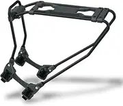 SKS Germany Infinity Universal Pannier Rack (for Retrofitting Almost Any Bicycle, Adjustment Mechanism and Quick Release System, Made of Sturdy Aluminium, with MIK Click System, Made in Germany)
