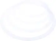 Housoutil 4pcs Beginner Snare Drum Mute Rings, Portable Drum Silencer Kit, White, 12/13/14/16 Inch