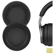 Geekria Protein Leather Ear Pads for Corsair Virtuoso RGB SE Headphones (Black)