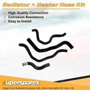 Radiator + Heater Hose Set for Nissan Pulsar N16 1.6L 1.8L 2000-2006