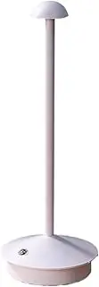 Credelin Battery Operated Table Lamp, Cordless Touch Desk Lamp Rechargeable Portable Light LED Bedside Night Light with Dimmable Brightness for Living Room, Home Office, Restaurant (White)