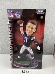 Rob Gronkowski New England Patriots THE FIELD NFL LIMITED EDITION Foco Bobblehea