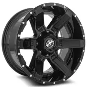 20x9 XF Off-Road XF-214 Gloss Black Wheel 5x5/5x5.5 (12mm)