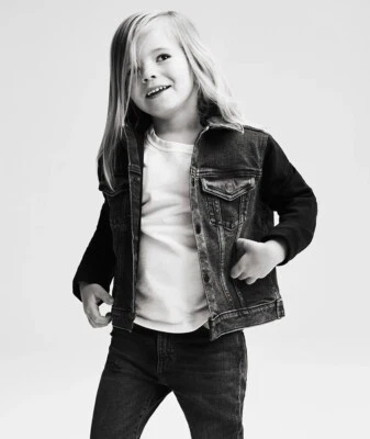 NWT DL1961 Kids Manning Hooded Jacket Unisex 4/5