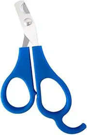 BESPORTBLE Pill Cutter Pills Clippers Pill Scissors Medicine Pills Cut Tool Medicine Cutter Pills Scissors Cuts Tablet Cutter Multi-Function Dose Round Tablets Cut Shape Stainless Steel Blue