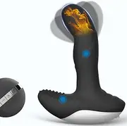 Masajeador de Próstata, Vibrador Anal de Doble Motor, Juguete de Control Remoto con 3 Modos de Movimiento y 7 Modos de Vibración, Juguete Sexual Anal para Mujeres,
