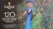120 Watercolor Pencils Set | Quality Vibrant Pigments | Draw and Paint at Sam...