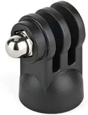 Pin Joint Action Camera Mount for GoPro Compact Durable 1/4"-20 Tripod Adapter