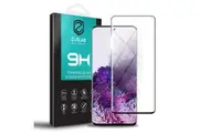 ZUSLAB Galaxy S20+ / S20 Plus Screen Protector, Tempered Glass Case Friendly 9H Hardness Anti Spy for Samsung - Black