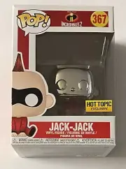 Funko Pop Jack Jack Hot Topic Exclusive (Chrome) - The Incredibles 2