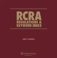 在飛比找博客來優惠-RCRA Regulations and Keyword I