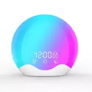 Sunrise Alarm Clock Wake up Light with Touch Control Dual-Sided Natural Light fo