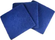 3-Pack HQRP Koi Pond Filter Pad Media 12.5" x 12.5" for Outdoor Backyard Ponds