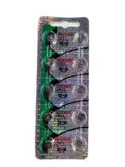 10 x LR41 MAXELL LR41 (10 Pieces) SR41 1.5V Alkaline Battery USA Seller EXP 2023