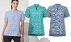 Ladies Print Tunic Size 4 6 8 10 12 14 16 18 20 22 24 26 28 30 Health Shirt Top