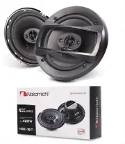 NAKAMICHI NSE1617 6" 400W Max 4-Way High Density Surround Coaxial Car Speakers