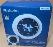 NEW PLAYSTATION LIGHT UP ALARM CLOCK (PALADONE)