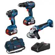 Bosch 18V Professional 3 Piece Brushless Combo Kit 0615990M18