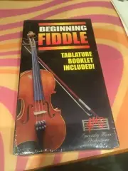 Beginning Fiddle VHS 1987 Michael Taylor With Booklet Instructional