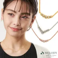 在飛比找momo購物網優惠-【日本MELODY ACCESSORY】日本製典雅浪漫V型鑲