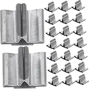 Anneome 100Pcs Metal Candle Wick Tabs for DIY Candle Making Durable Iron Bases for Wicks Easy to Use Candle Making Supplies for Crafting Unique Candles at Home