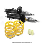 Front Shock Absorbers Lowered King Springs for NISSAN PULSAR N15 Sedan Hatch ABS (for: Nissan)