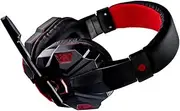 ETHZZLE Glowing Gaming Headphones Over Ear Headset Noise Cancellation Tech Microphone Soft Ear Pads /
