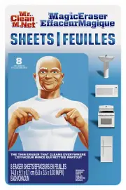 Magic Eraser Sheets, 8-Ct. 90656
