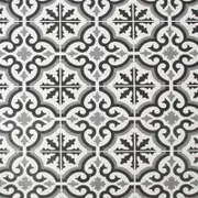 Contour 52cm x 10m Wall Black Grecian Wallpaper - 52cm x 10m