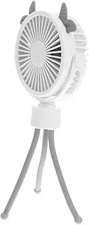 SWOOMEY Portable Stroller Fan with Flexible Tripod Rechargeable Fan for Car Seat Crib Camping Outdoor Use Speed Personal Desk Fan for All Ages Durable Safe Design