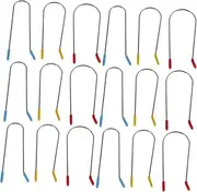 FOMIYES Hot Curler Rollers Replacement Clips 24pcs Hot Roller Clips Hot Roller Pin Replacement Hot Curler Clamp for Hair Styling