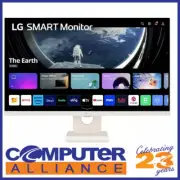 27" LG 27SR50F-W FHD IPS Smart Monitor with WebOS and Speakers