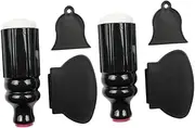 DECOMELODY Diy Nail Art Stamper Kit Double-head Silicone Scraper Plate Set Versatile Manicure Tool for All Nail Sizes
