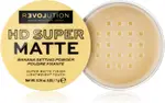 Revolution Relove HD Super Matte transparent fixing powder matte effect color Banana 7 g