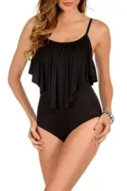 MIRACLESUIT FAUXKINI MIRACLE SWIM SUIT U/W SHELF BRA BATHING SWIMMING COSTUME