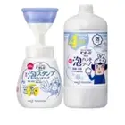 Kao Biore-u Foam Stamp Hand Soap, Flower Type, Main Unit 240ml + Refill 770ml