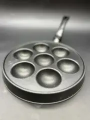 NORDIC WARE Cast Aluminum EBELSKIVER Filled Pancake Pan Made In USA