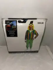 New Halloween Costume Adult Unisex Union Suit Sesame Street L Jumpsuit Bert